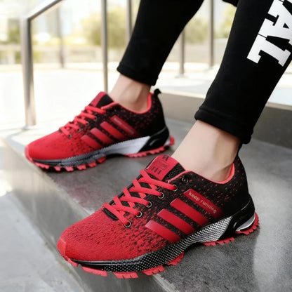 Vulcanized Mesh Casual Sneakers