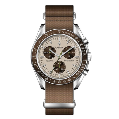 Cadisen Canvas Strap Chronograph