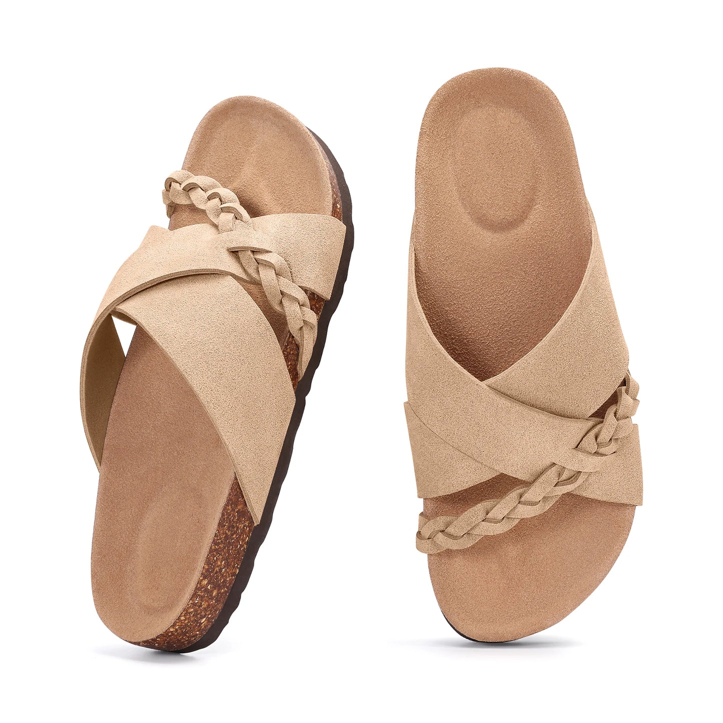 Smile Leather & Suede Clogs