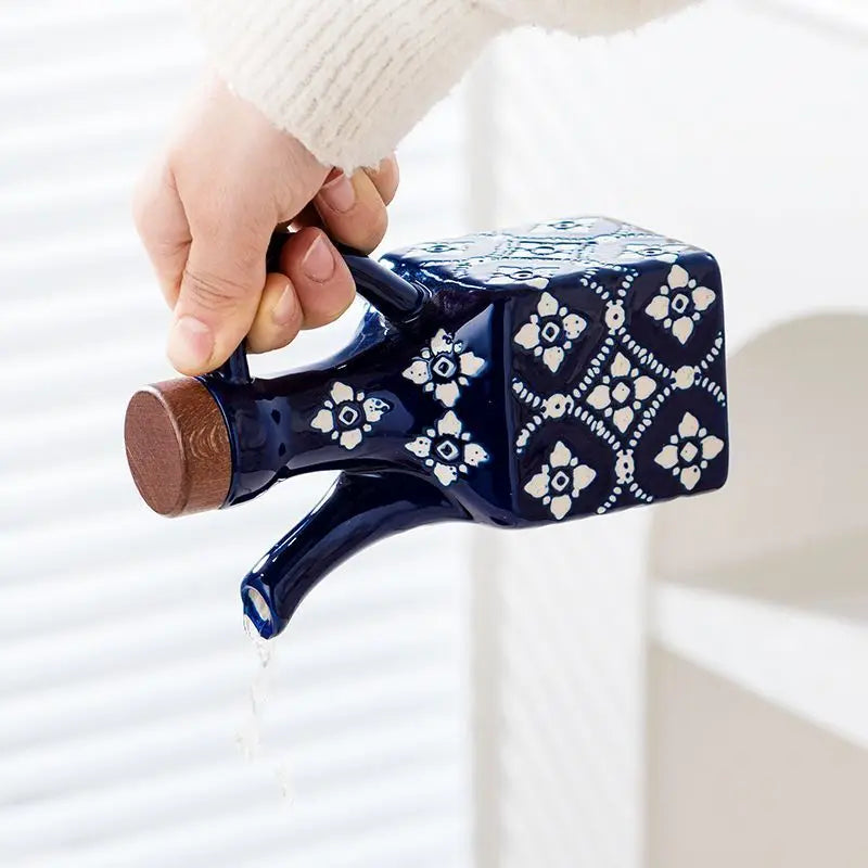 Porcelain American Style Seasoning Bottle