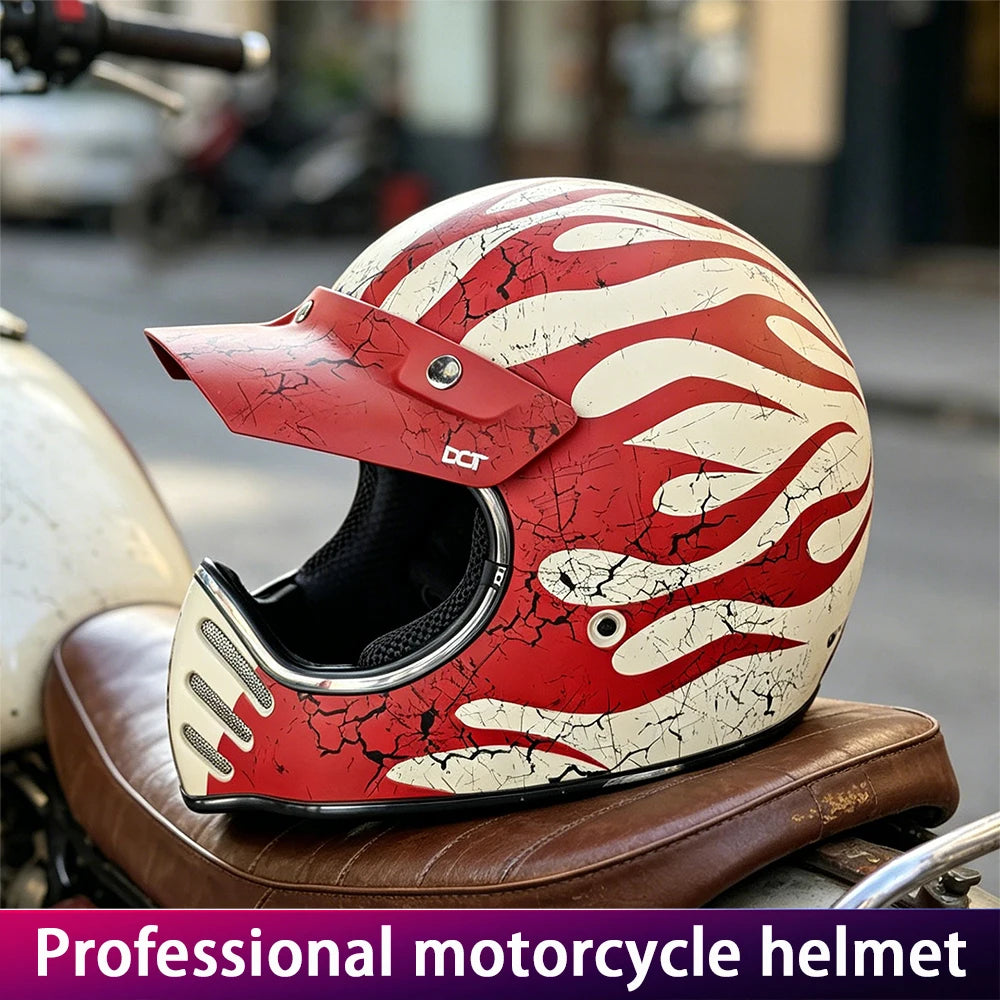 Eagle-Shape Retro Off-Road Helmet
