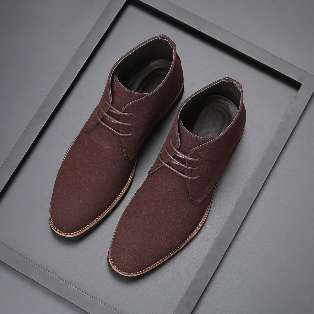 Suede Chelsea Chukka Boots
