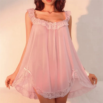 Lace Mini Nightgown