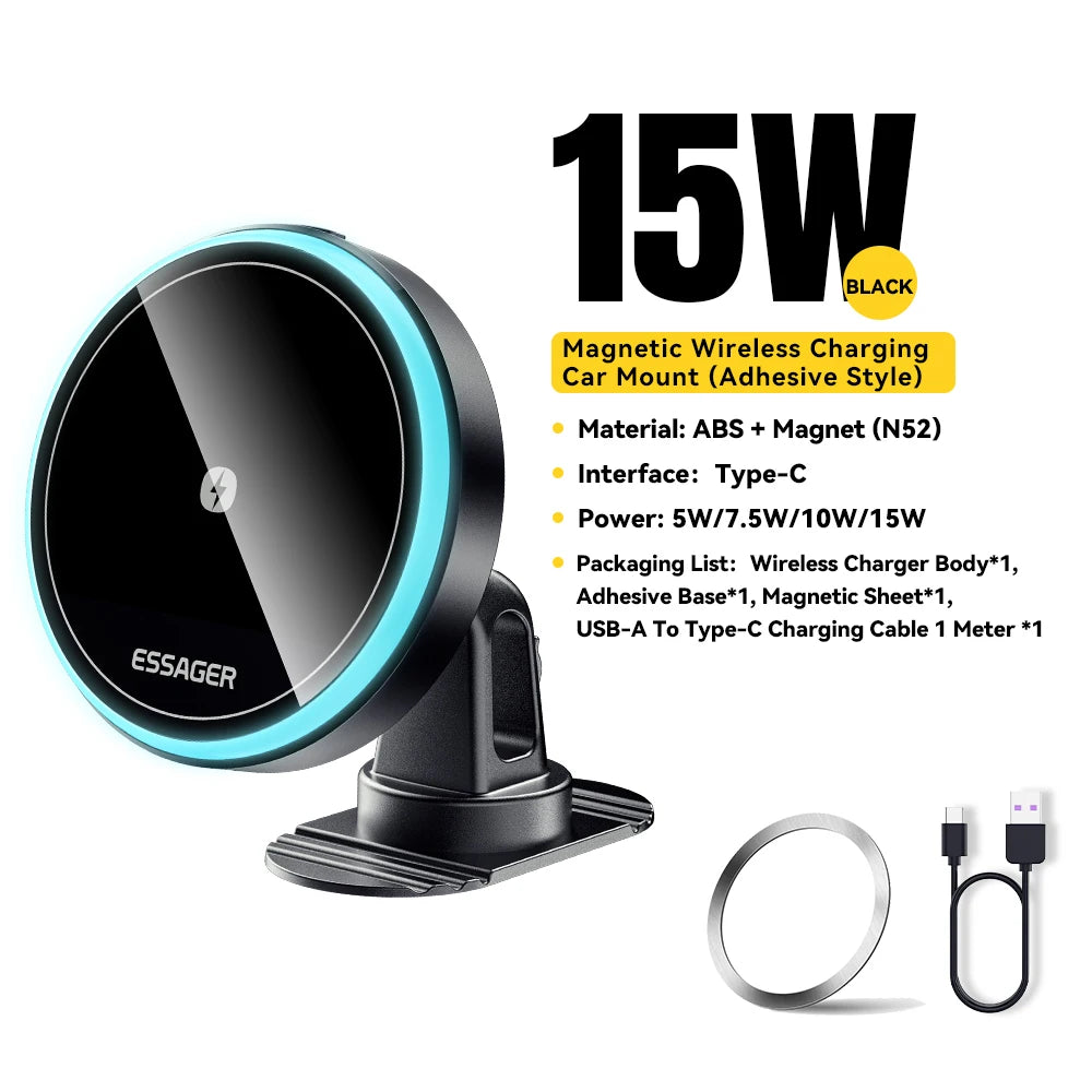 Wireless Car Charging Stand for Iphone 13 14 15