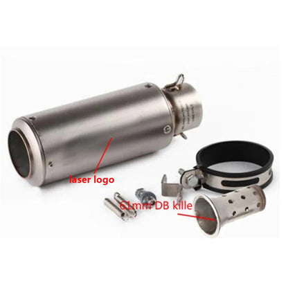 Universal 51/60mm Carbon Fiber Exhaust Muffler DB Killer