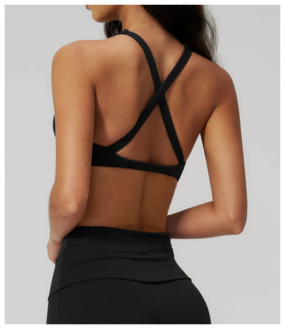 Yoga Bra High Elasticity Cross