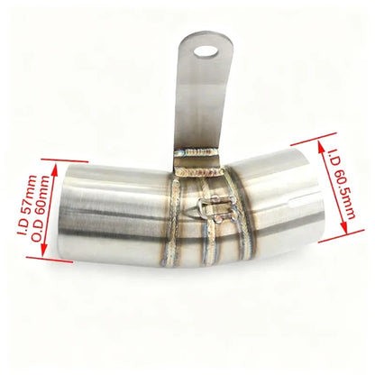BMW S1000RR 60mm Exhaust Middle Link Pipe