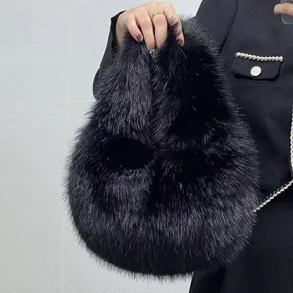 Faux Fur Women’s Tote Bag