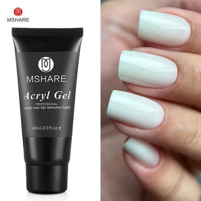 Acrylic Nail Extension Builder Gel