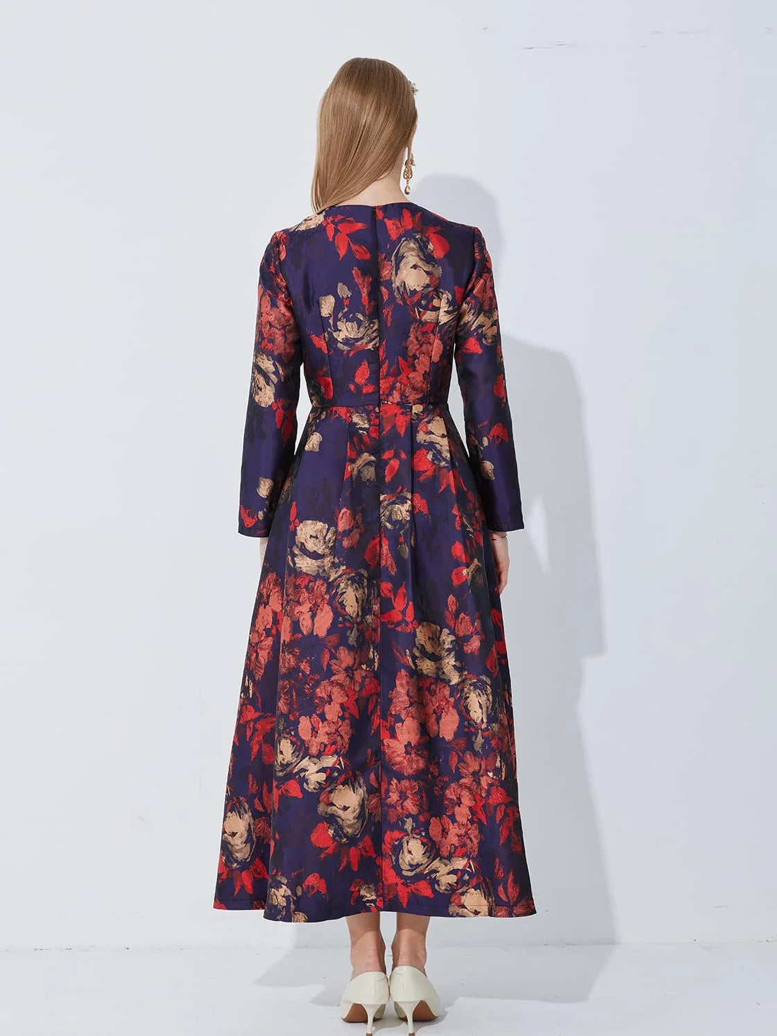 Floral Evening Gown