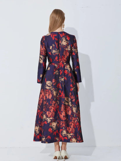 Floral Evening Gown