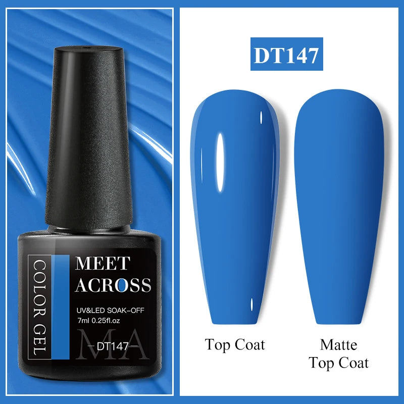 MEET ACROSS Matte Gel Polish