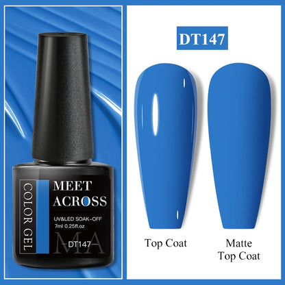 MEET ACROSS Matte Gel Polish