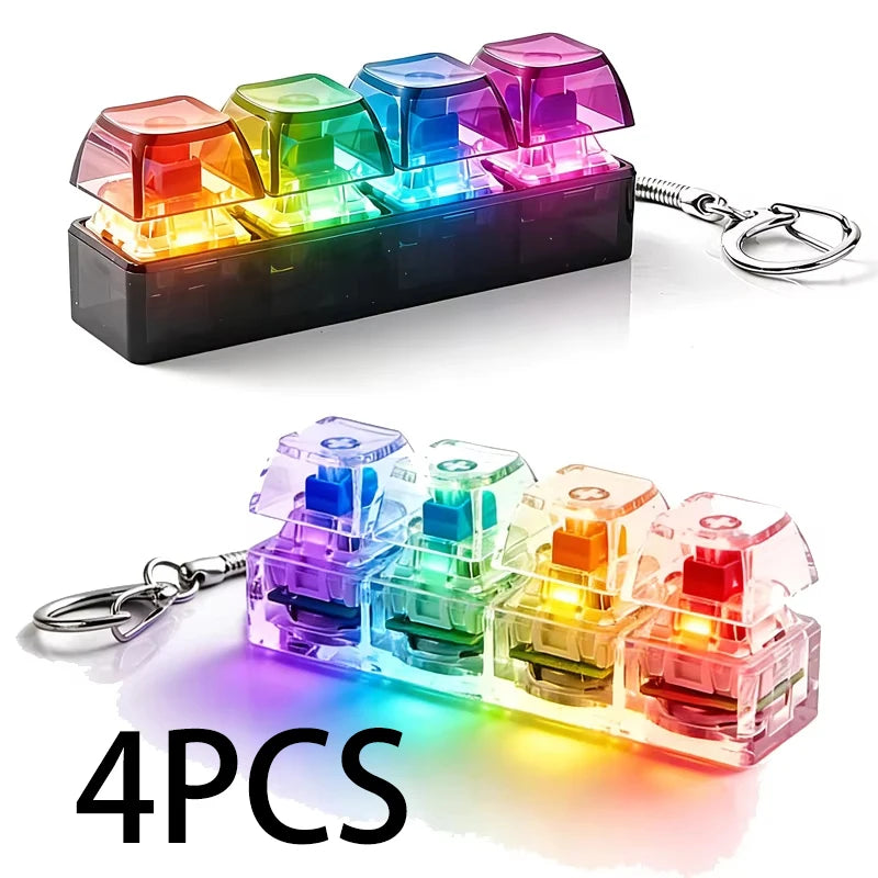 FTCY Keys Mechanical Keyboard Keychain