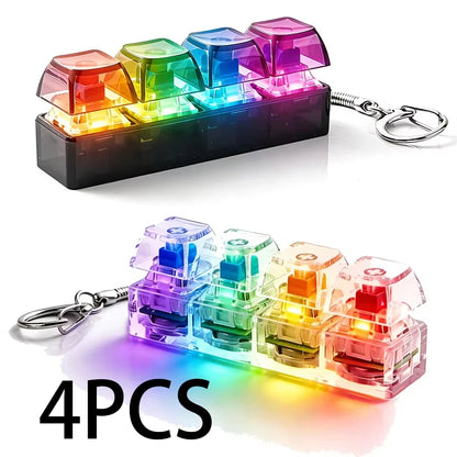 FTCY Keys Mechanical Keyboard Keychain