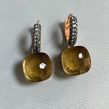 Crystal Drop Earrings