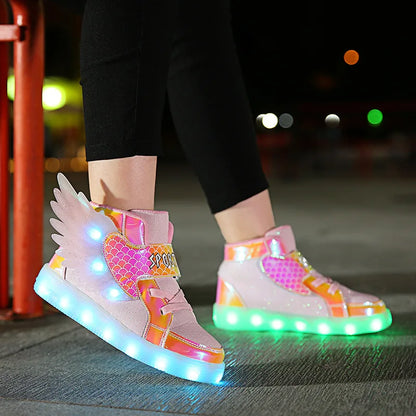 Luminous Low-Top Sneakers