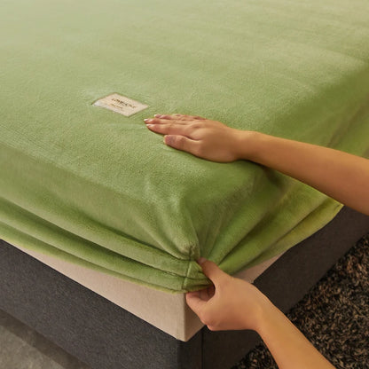 Flannel Fitted Bed Sheet