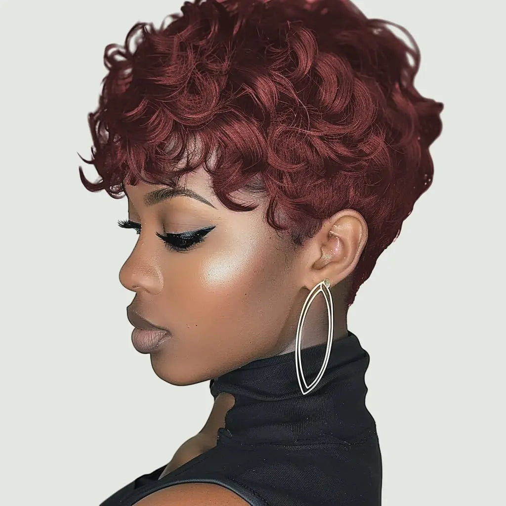 Short Curly Elf Wig