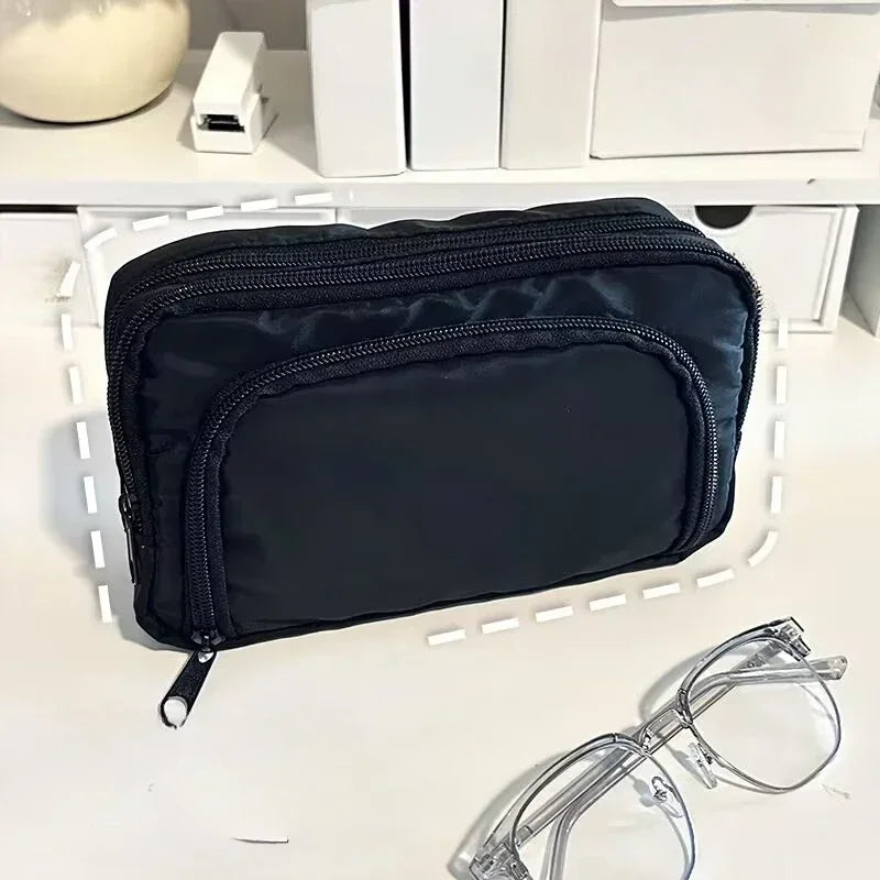 Large Capacity Zipper Pencil Case