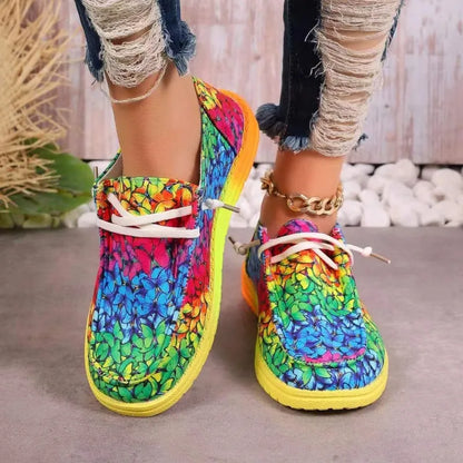 Rainbow Canvas Sneakers