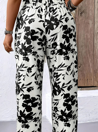 Oversized Woven Straight Pants