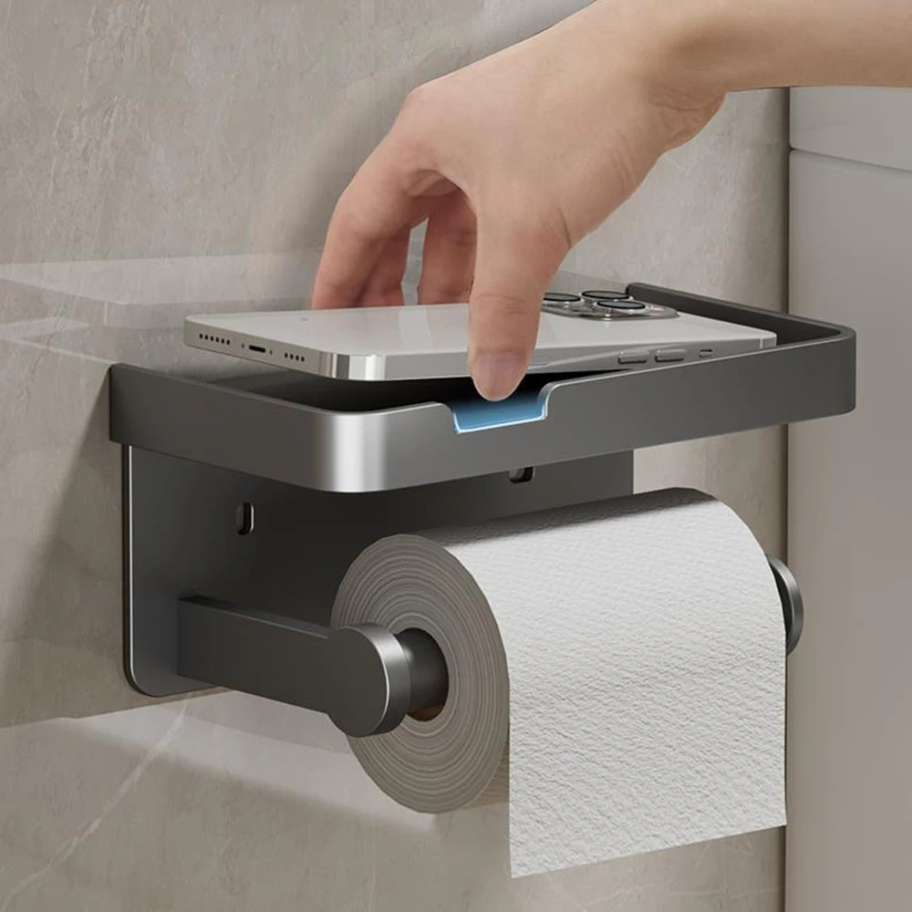 Aluminum Toilet Holder