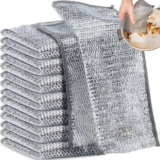 Wire Scrub Dishcloth Set