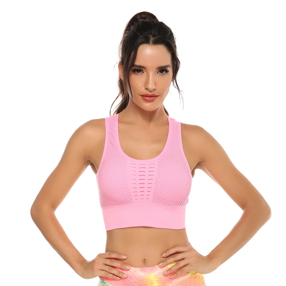 Fitness T-shirts Workout Sports Bra
