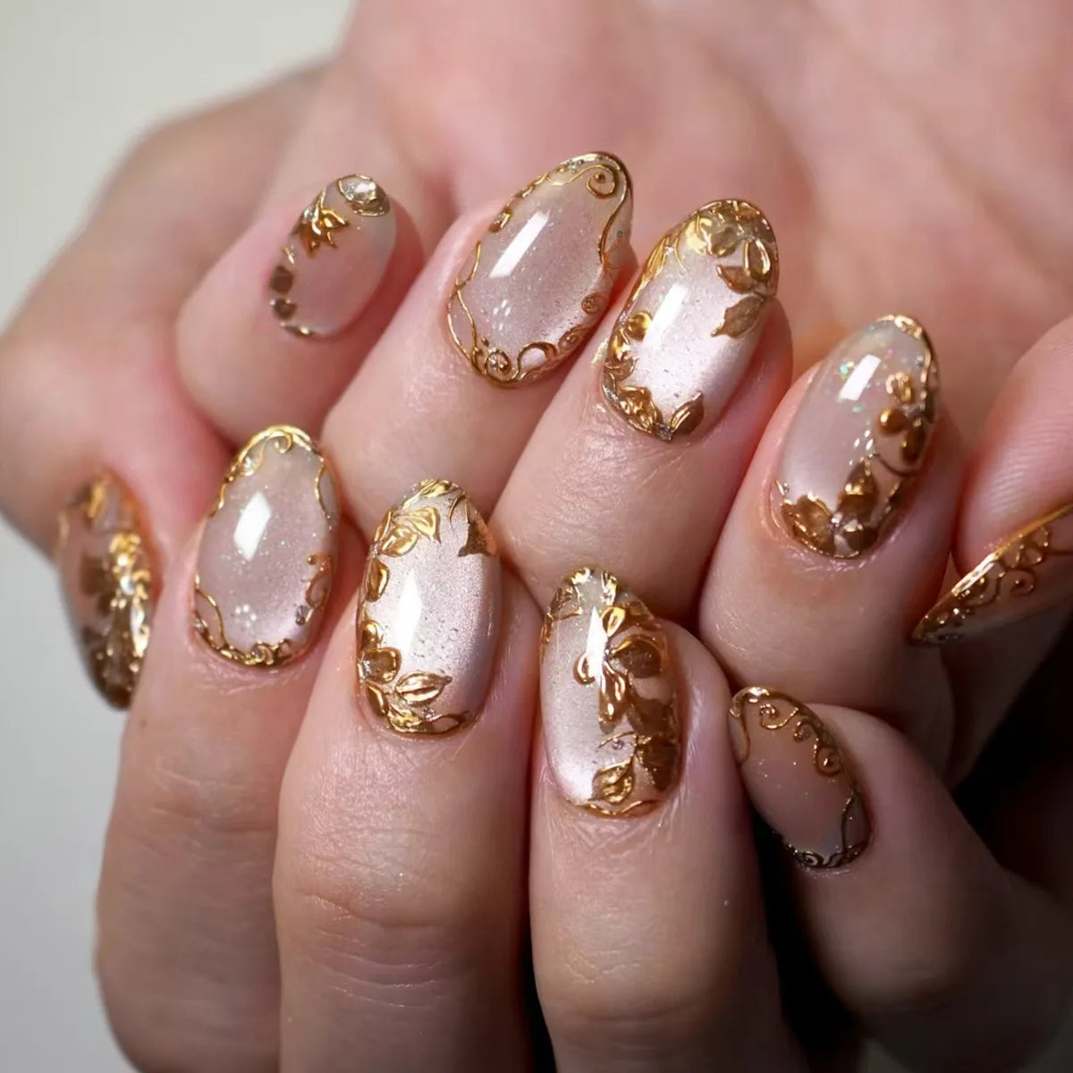 French Wave Press-On Nails