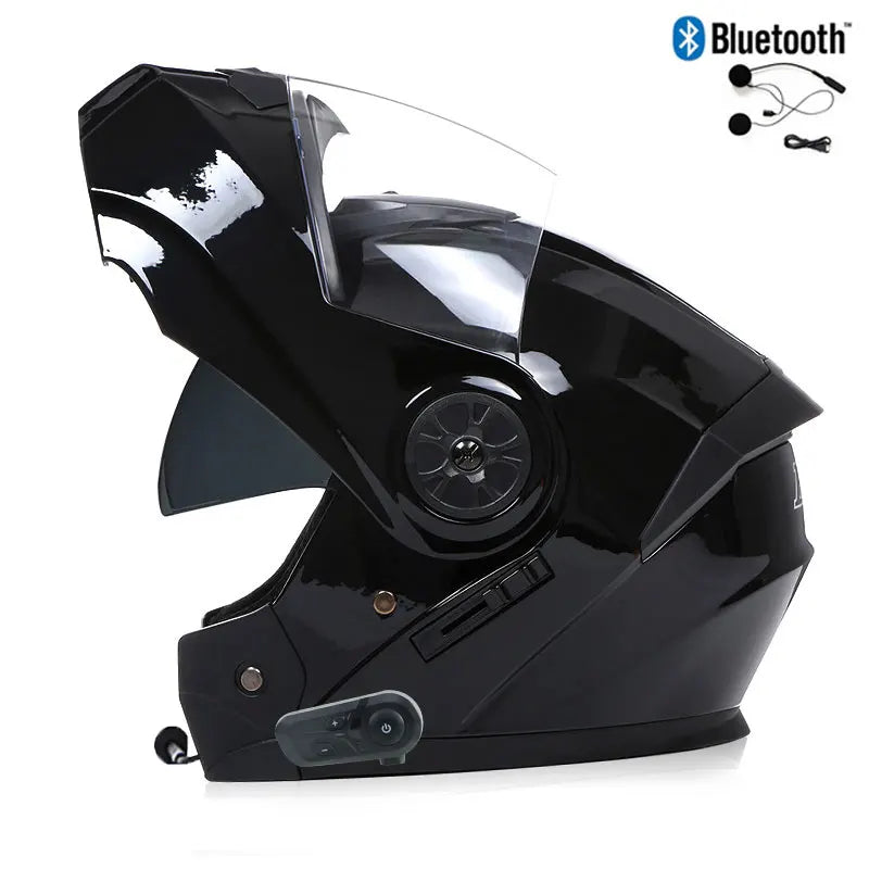BLD Bluetooth-Ready Flip-Up Helmet