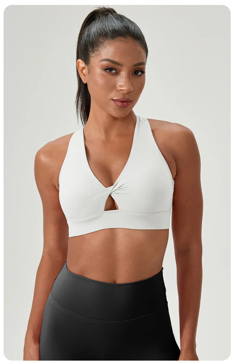 Yoga bra detachable padding quick-drying
