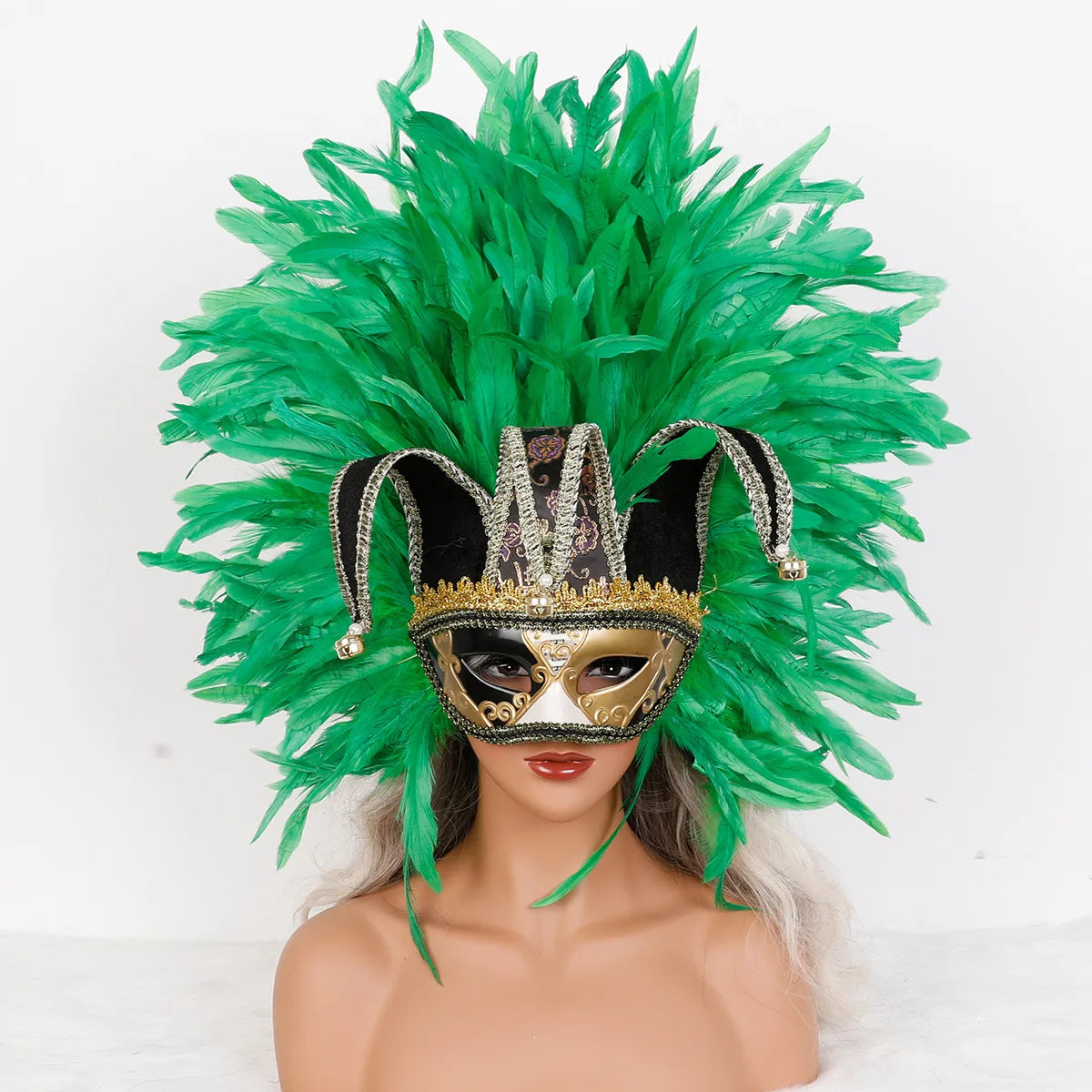 Feather Masquerade Party Mask