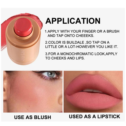 Waterproof Blush Lip Tint Stick