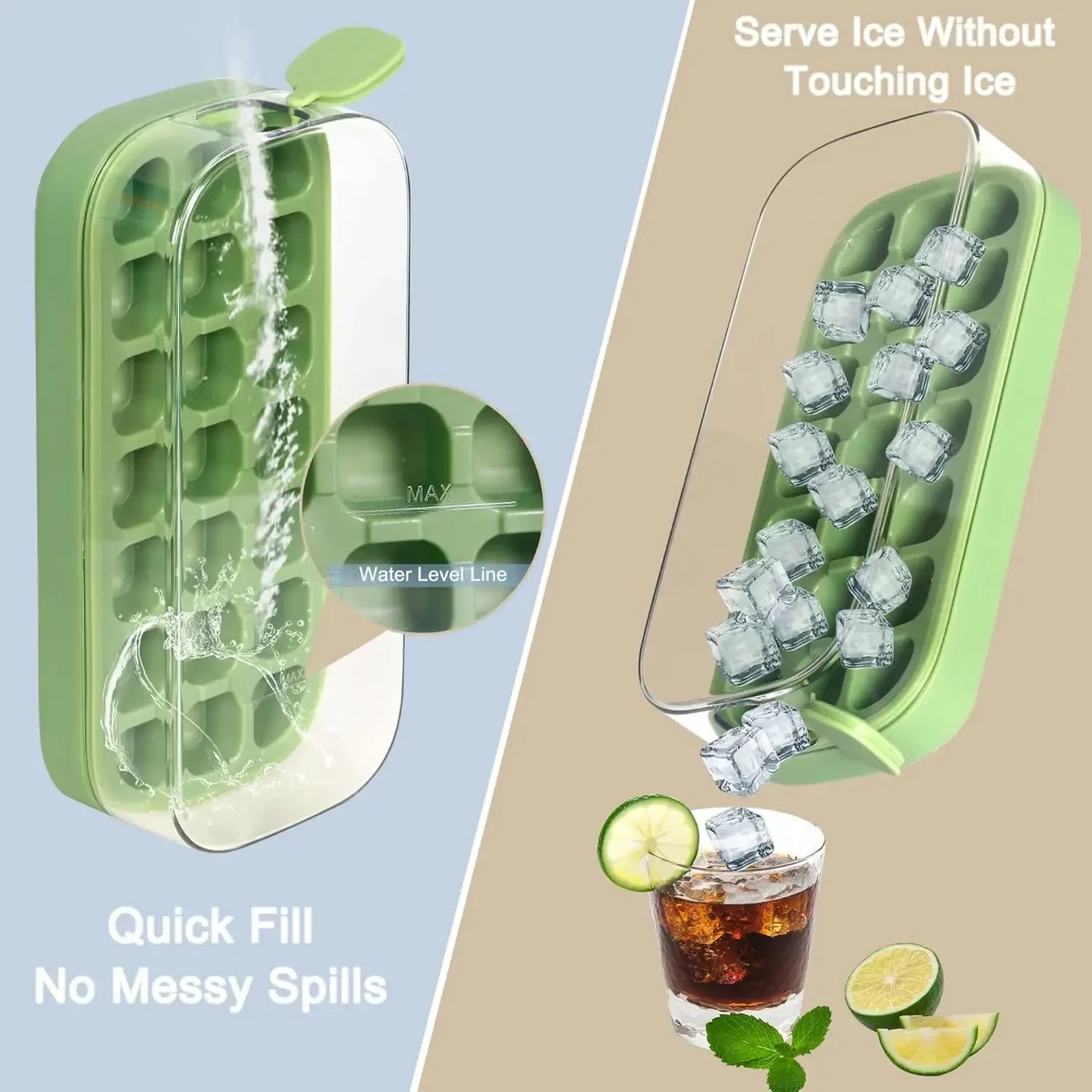 Silicone Ice Cube Tray
