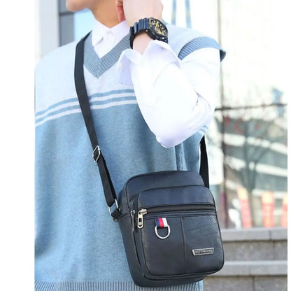 TPU Leather Saddle Sling Bag