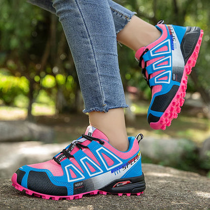 Lace-Up Non-Slip Hiking Shoes