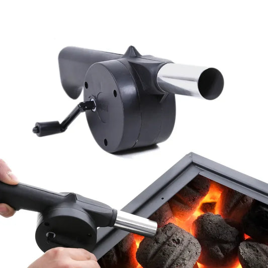 Portable Hand-Cranked Air Blower