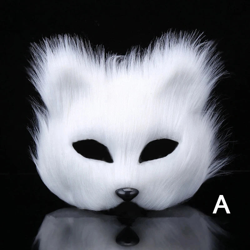 Fox Faux Fur Eye Mask