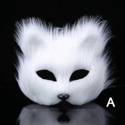 Fox Faux Fur Eye Mask