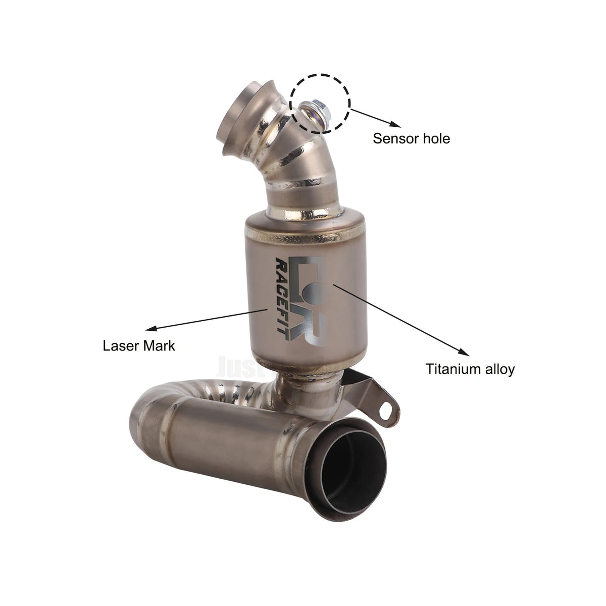 CFMOTO 1000MT-X Titanium Alloy Mid-Link Muffler Pipe