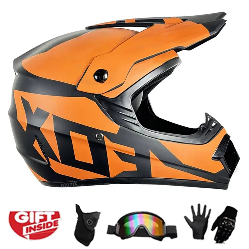 DOT-Approved Youth Dirt Bike Helmet
