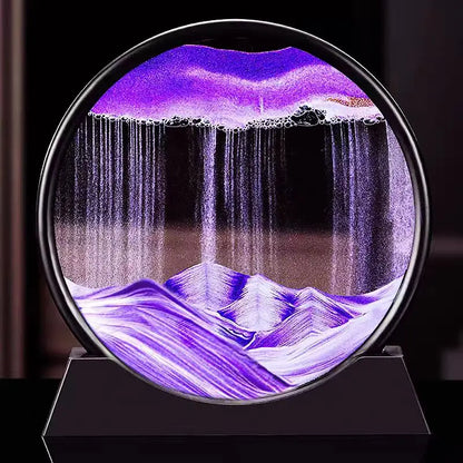 Moving Sand Art