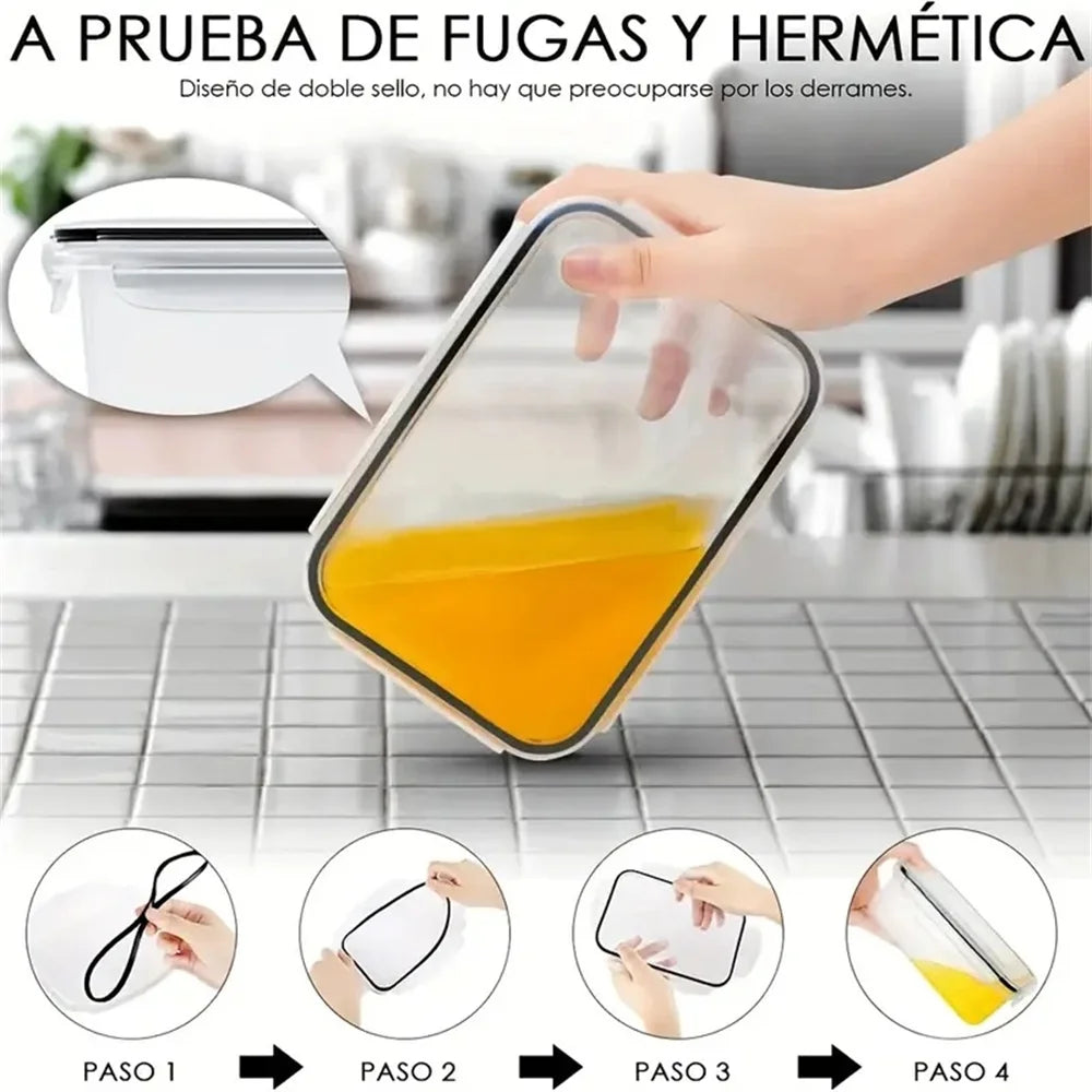 Plastic Modern Style Containers Set