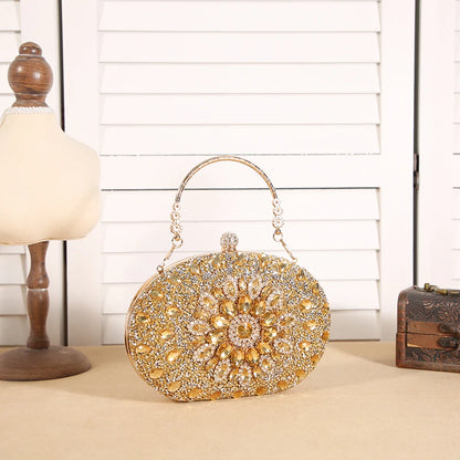 Sunflower Diamond Dinner Bag