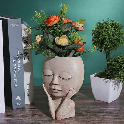 Creative Face Flower Pot