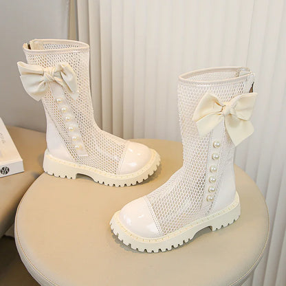 Zip-Up Long Boots