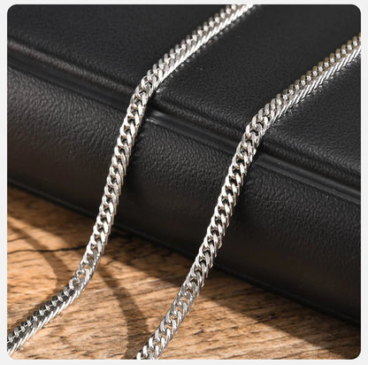 High Stainless Round Cuban Chain Daily
