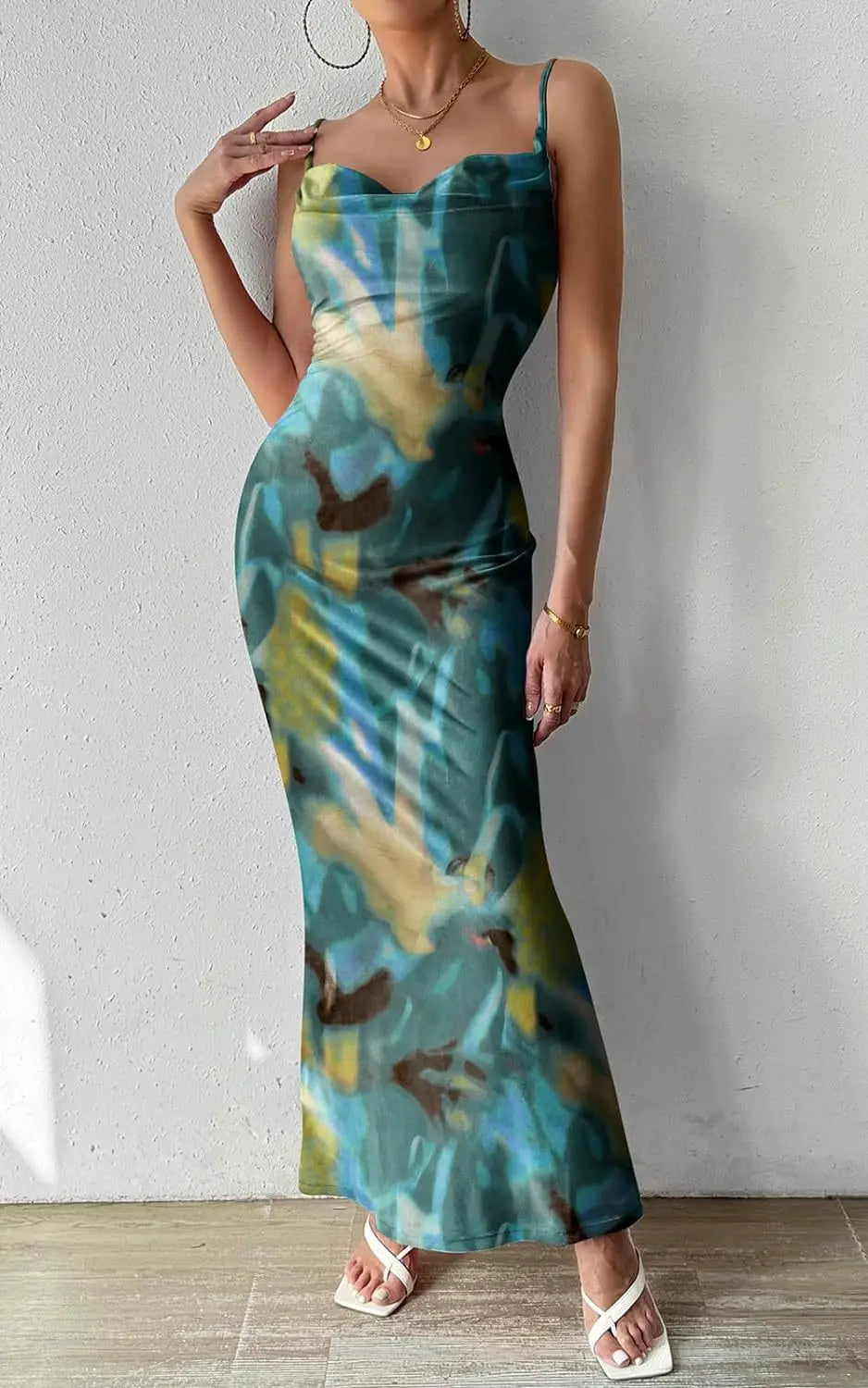 Blue Jean Bodycon Dress