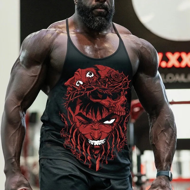 Berserk Graphic Stringer Vest